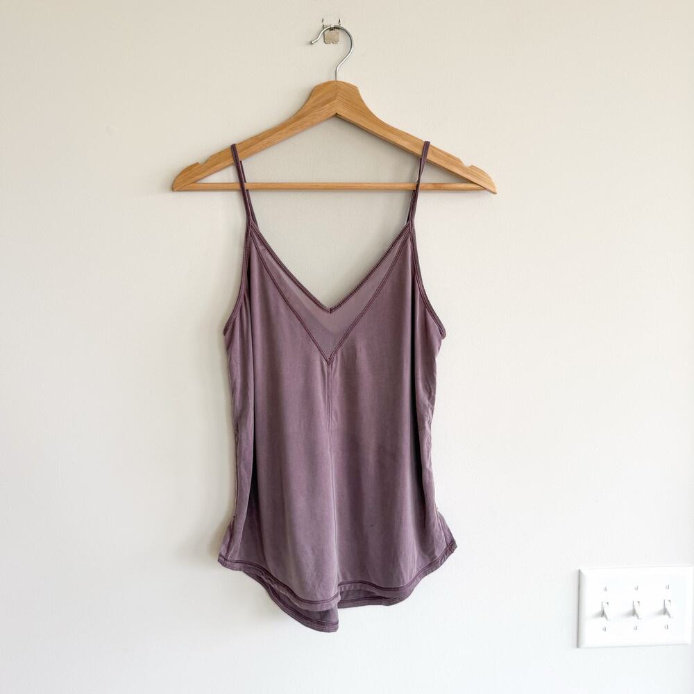 Lululemon Final Count Activewear Tank Top Antique Bark Purple 4